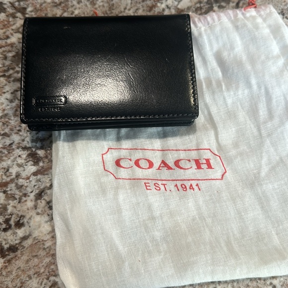 Coach compact leather wallet - Picture 10 of 10